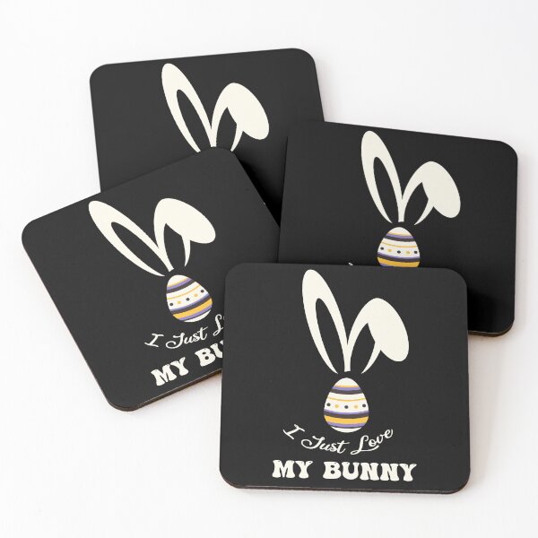 Item preview, Funny I Just Love My Bunny Cute Happy Easter Day Present,Great Love Design Easter Quote For Rabbit Lovers Unisex designed and sold by pedrored369.