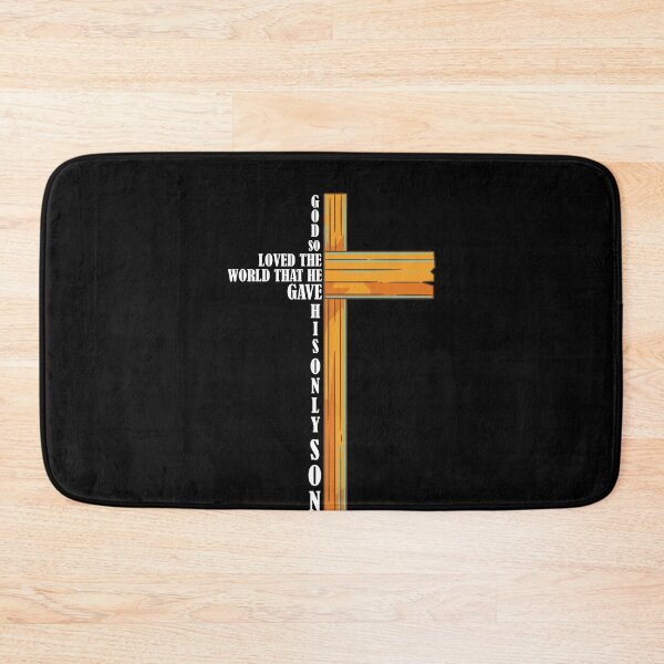 Item preview, John 3:16 Bible Quotes Christian Cross designed and sold by Hananiah Merch.