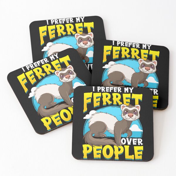 Item preview, I prefer Ferret over People Ferret Lovers designed and sold by Hananiah Merch.