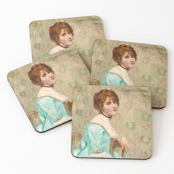 Item preview, Lady by Georgina de Albuquerque (1906) designed and sold by allhistory.