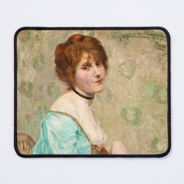 Item preview, Lady by Georgina de Albuquerque (1906) designed and sold by allhistory.