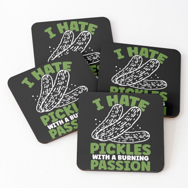 Item preview, I hate Pickles with a burning passion pickle lover designed and sold by Hananiah Merch.