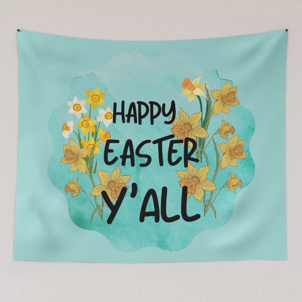 Item preview,  Happy Easter Yall designed and sold by BronikowskiART.