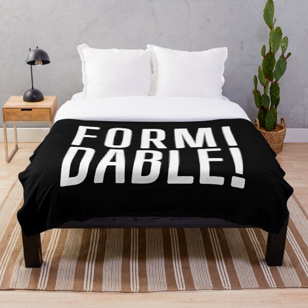 Item preview, Formidable! - White - designed and sold by Printerially.
