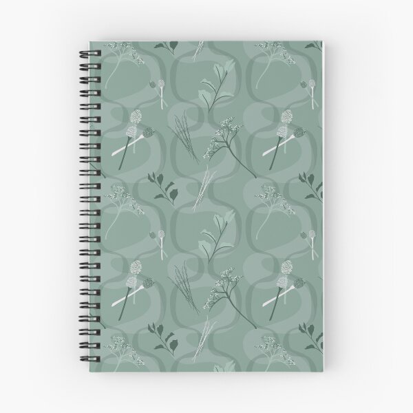Item preview, Twigs and Turns Green designed and sold by fullermusings.