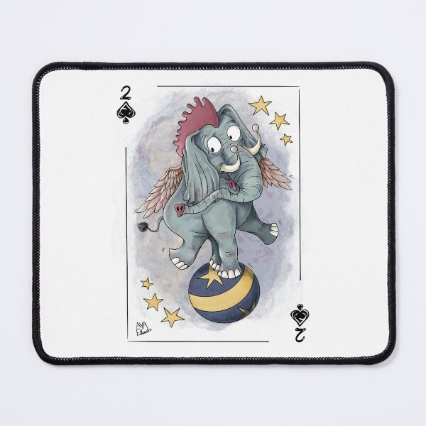 Item preview, Chicken elephant playing card designed and sold by Borgyart.