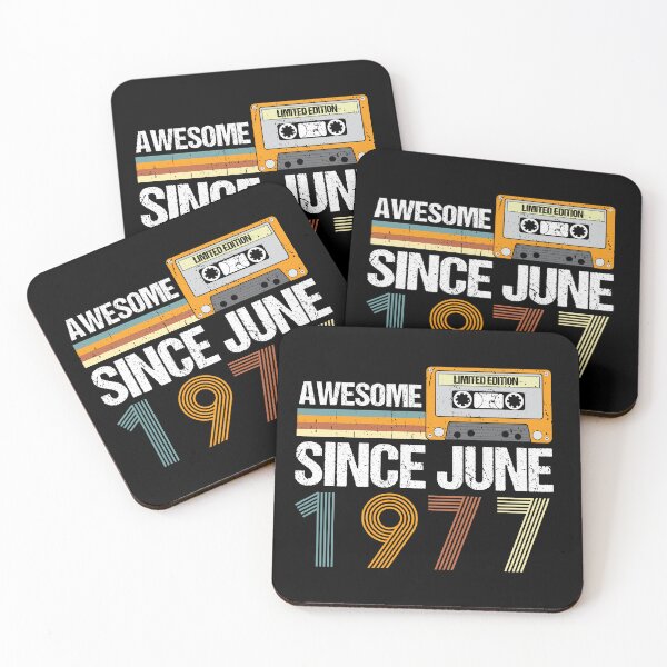 Item preview,  Awesome Since June 1977 | 45th birthday | vintage June 1977 designed and sold by AMINE  ★★★★★.
