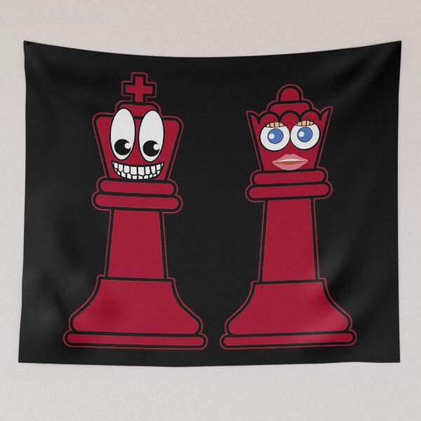 Item preview, Chess king and Queen designed and sold by janraydesigns.