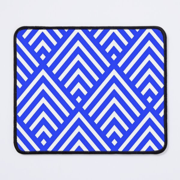 Item preview, DECORATIVE CLASSIC BLUE-WHITE GEOMETRIC ABSTRACT   designed and sold by sharlesart.