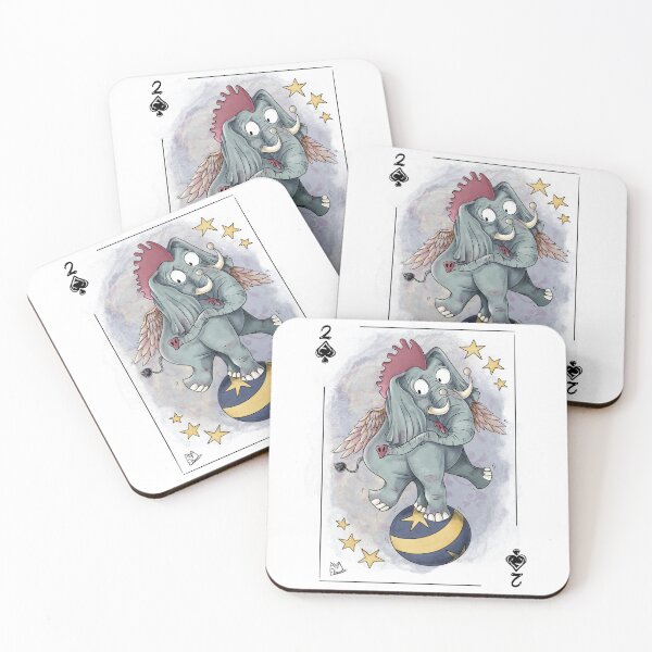 Item preview, Chicken elephant playing card designed and sold by Borgyart.