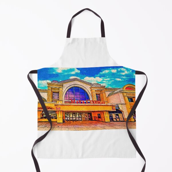 Item preview, Maya Cinemas building in downtown Salinas, California - digital painting designed and sold by NickoPrints.