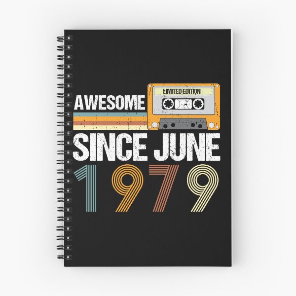 Item preview, Awesome Since June 1979 | 43th birthday | vintage June 1979 designed and sold by AMINE  ★★★★★.