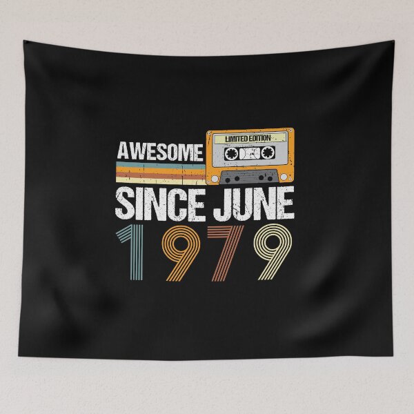 Item preview, Awesome Since June 1979 | 43th birthday | vintage June 1979 designed and sold by AMINE  ★★★★★.