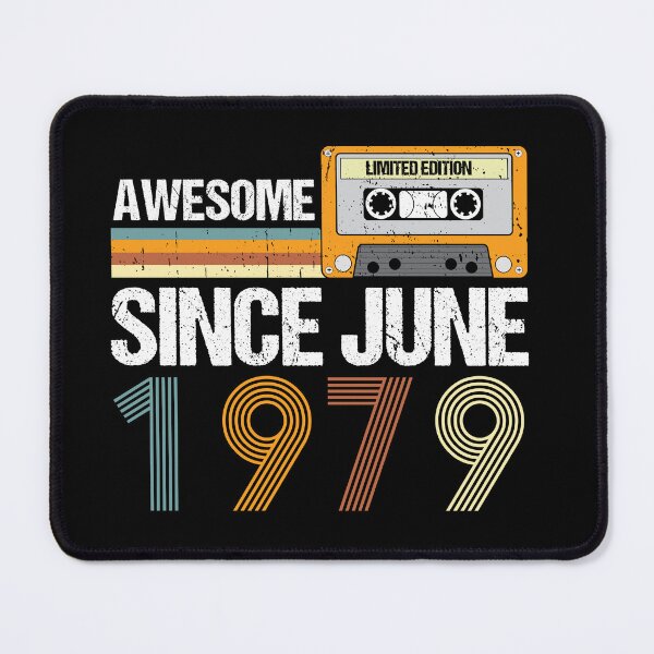 Item preview, Awesome Since June 1979 | 43th birthday | vintage June 1979 designed and sold by AMINE ★★★★★.