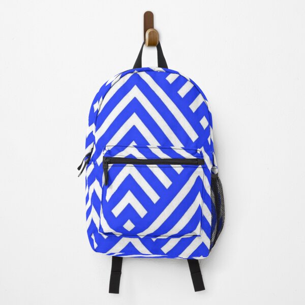 Item preview, DECORATIVE CLASSIC BLUE-WHITE GEOMETRIC ABSTRACT designed and sold by sharlesart.