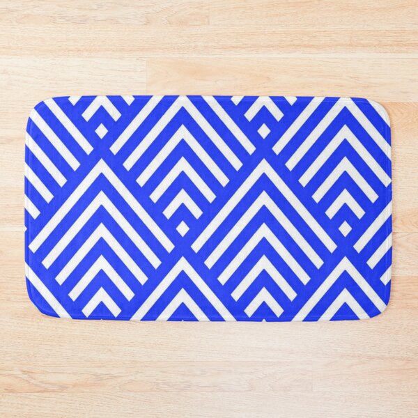 Item preview, DECORATIVE CLASSIC BLUE-WHITE GEOMETRIC ABSTRACT   designed and sold by sharlesart.