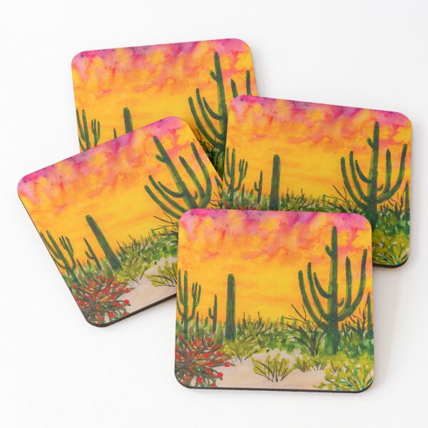 Item preview, Sonoran Desert at sunset designed and sold by ArinasFineArt.