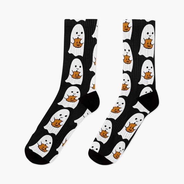 Item preview, Cute Ghost&x27;s Jack o&x27; Lantern Essential . designed and sold by benjamincle.