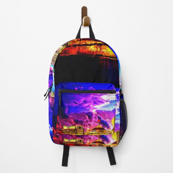 Item preview, The Oakland Bay Bridge and the downtown Oakland skyline at twilight designed and sold by NickoPrints.