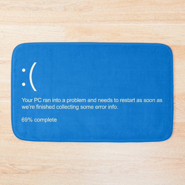 Item preview, Windows Blue screen error designed and sold by Bubbles0001.