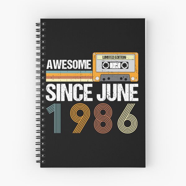 Item preview, Awesome Since June 1986 | 36th birthday | vintage June 1986 designed and sold by AMINE  ★★★★★.