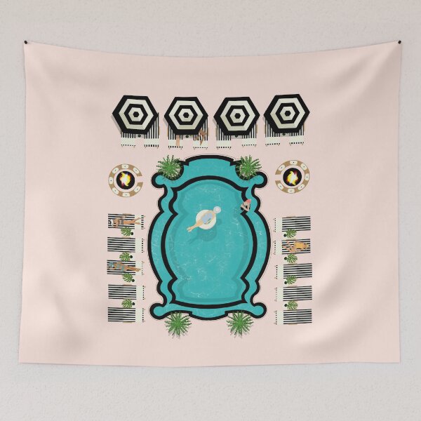 Item preview, Miami Pool designed and sold by jenbucheli.