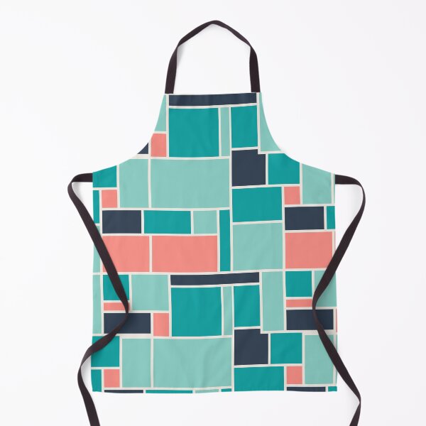 Item preview, Geometric Blue & Pink Abstract designed and sold by PeachyLitchi.