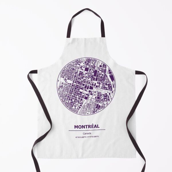 Item preview, Montreal city map coordinates designed and sold by chrlalexandru.
