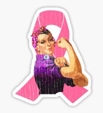 Breast Cancer - We Can Do It Sticker