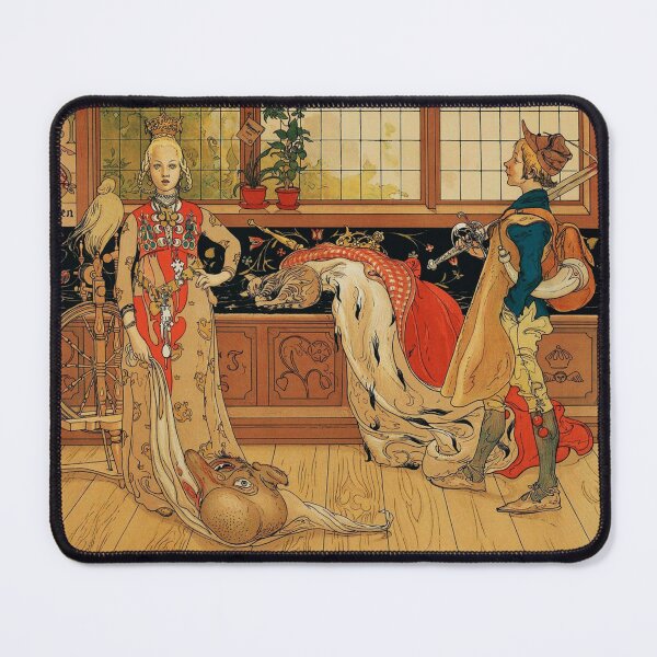 Item preview, St. George and the Princess by Carl Larsson - Vintage designed and sold by RickE.