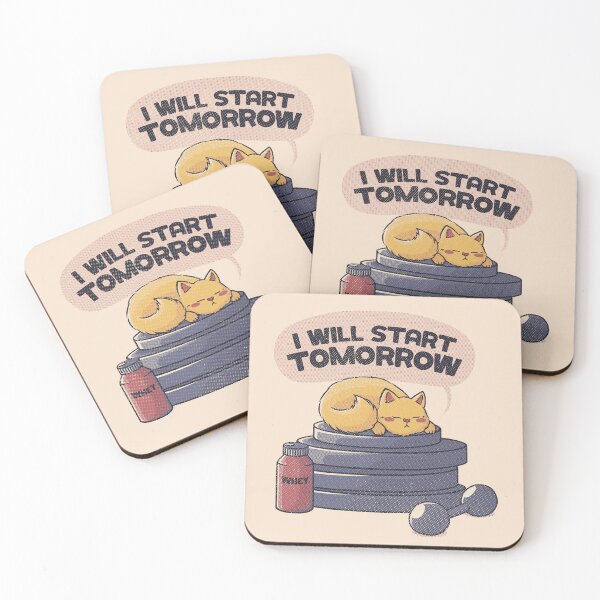 Item preview, I will start tomorrow cream by Tobe Fonseca designed and sold by Tobe Fonseca®.