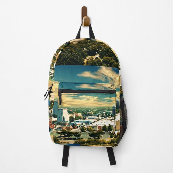 Item preview, Stockton, California, downtown panorama  designed and sold by NickoPrints.