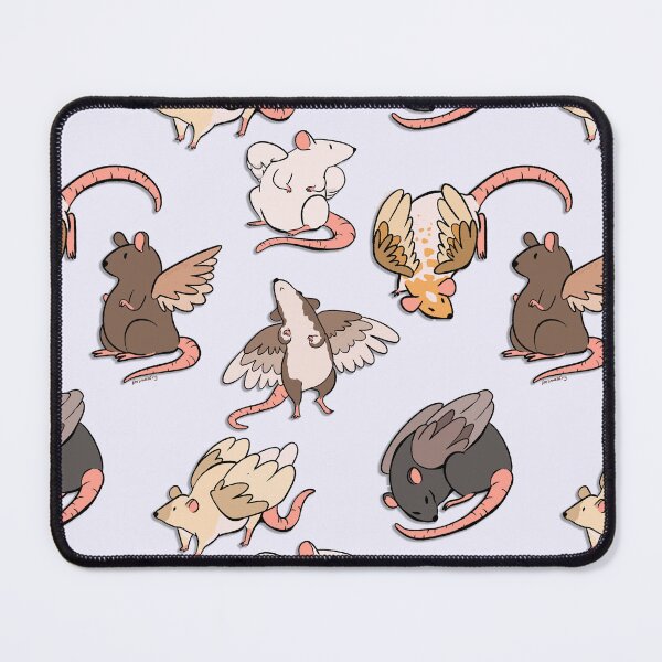 Item preview, Rats with Wings Pattern designed and sold by imsmallfry.