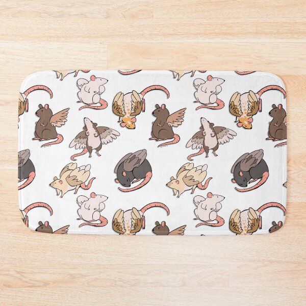 Item preview, Rats with Wings Pattern designed and sold by imsmallfry.
