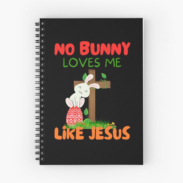 Item preview, No bunny loves me like Jesus designed and sold by reka88.