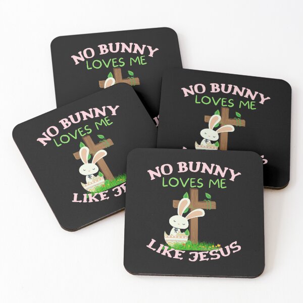 Item preview, No bunny loves me like Jesus designed and sold by reka88.