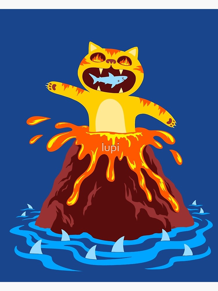 Volcano Cat by lupi