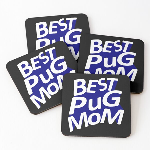 Item preview, Best Pug Mom 3D Text designed and sold by Pugstuff.