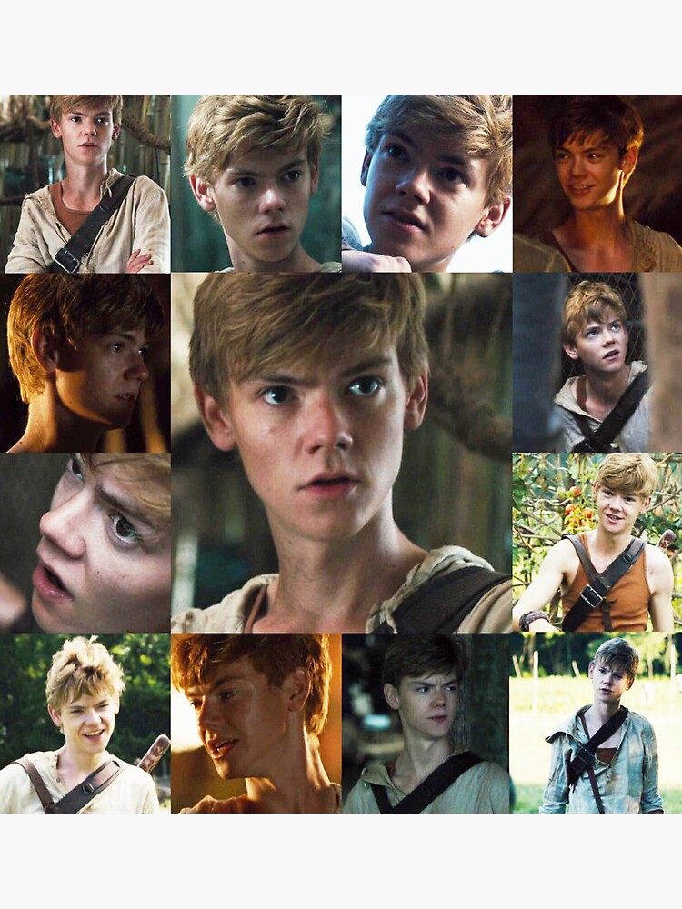 "the maze runner newt blanket" Sticker by GRADELO Redbubble