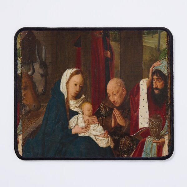 Item preview, The Magi visiting the Virgin Mary and Child Jesus Christ - Nativity designed and sold by Shalone Cason.