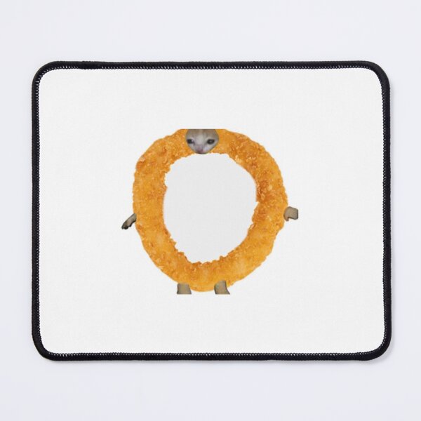 Item preview, onion ring cat designed and sold by vanillaoatmelk.