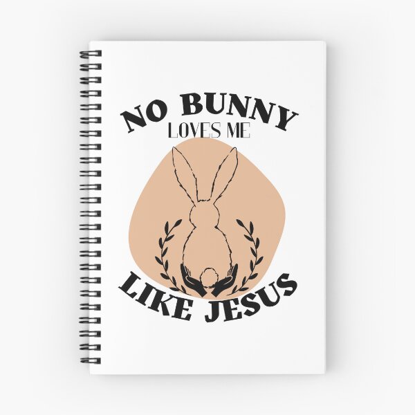 Item preview, No bunny loves me like Jesus designed and sold by reka88.