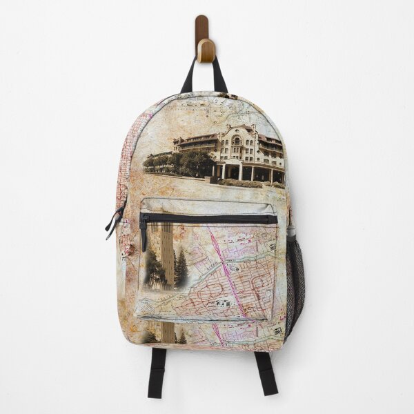 Item preview, Map of Stockton, California, on old paper designed and sold by NickoPrints.