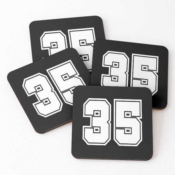 Item preview, 35 jersey number college style designed and sold by GeogDesigns.