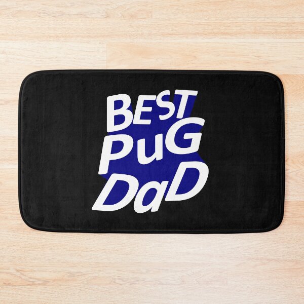 Item preview, Best Pug Dad 3D Text designed and sold by Pugstuff.
