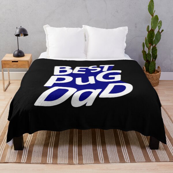 Item preview, Best Pug Dad 3D Text designed and sold by Pugstuff.