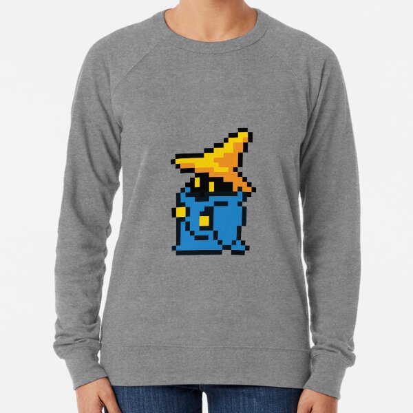 pixel black mage Lightweight Sweatshirt