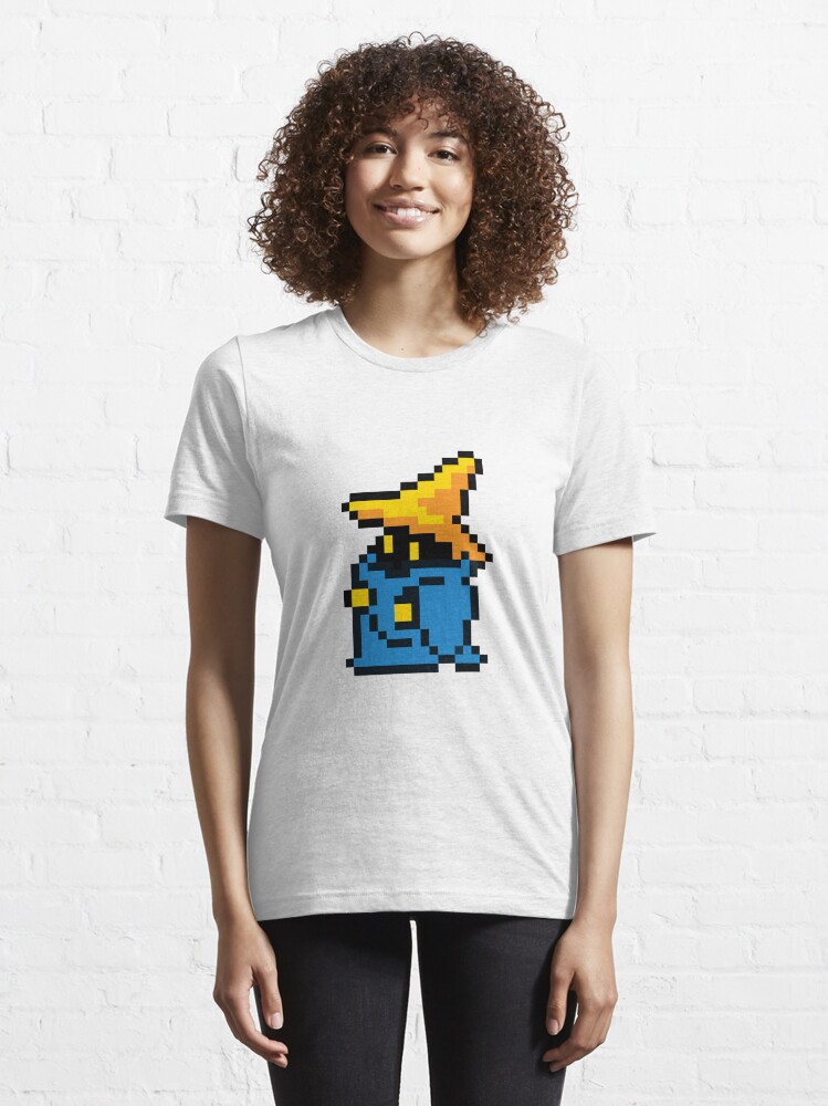 T-shirt essentiel ''pixel noir mage' : autre vue