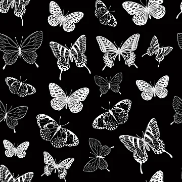Artwork thumbnail, Butterfly Pattern by KP-Pattern