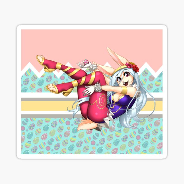 Easter Bunny Sonette Sticker